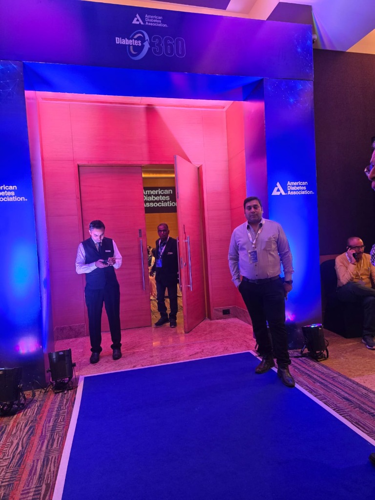 Dr. Rahul Vaish at American Diabetes Association Event